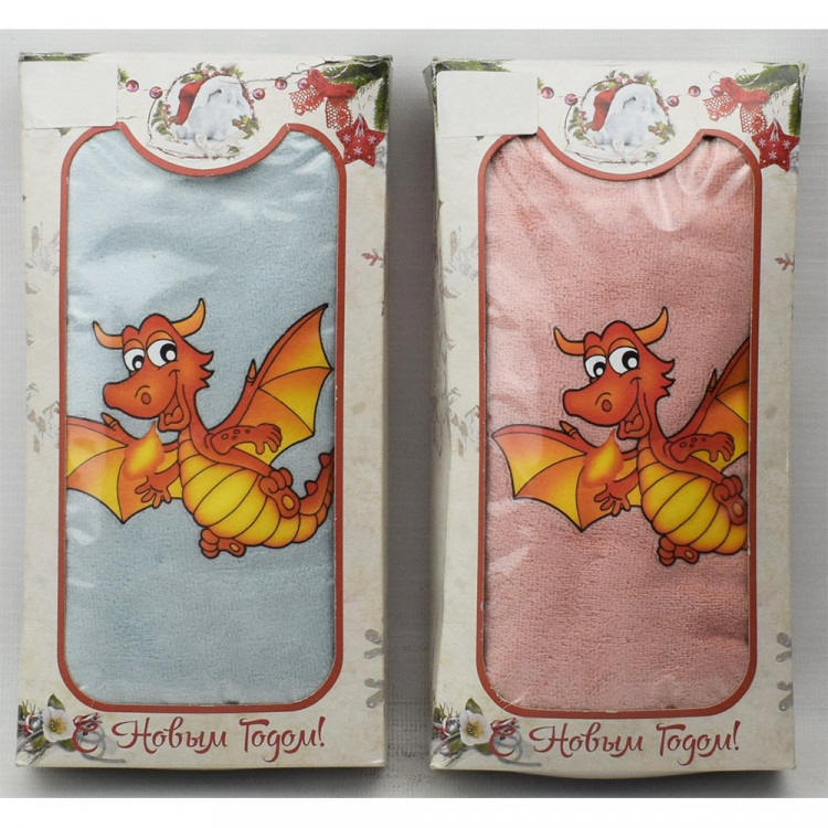 Полотенце микрафибра "Огненный Дракон" 35*75 в шоколадке Полотенце микрафибра "Огненный Дракон" 35*75 в шоколадке