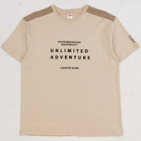 Футболка для мальчика арт.DMB 7514 размер 34/134-44/164 цвет крем