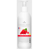 т/м жидкое 500мл дозатор Cream Soap Малина и йогурт (крем) Pro-Brite арт.1606-05 (Ст.10)