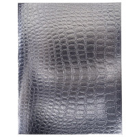 Тетрадь А5 клетка 48 листов бумвинил скоба (Hatber) Metallic CROCO Серебро арт.48Т5бвВ1 Тетрадь А5 клетка 48 листов бумвинил скоба (Hatber) Metallic CROCO Серебро арт.48Т5бвВ1