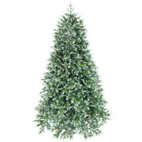 Елка 190см "Сириус" (хвоя 100% литая, зелено/голубая, ветки отгибные, подставка металл) арт.1038419 Елка 190см "Сириус" (хвоя 100% литая, зелено/голубая, ветки отгибные, подставка металл) арт.1038419