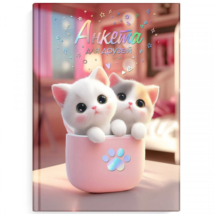 Анкета А5 (Феникс) Котята в коробочке 128 листов арт.72289 Анкета А5 (Феникс) Котята в коробочке 128 листов арт.72289