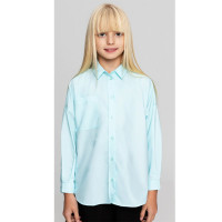 Блузка для девочки (BROSTEM) длинный рукав цвет мята арт.3LBD3+3 размерный ряд 30/122-44/164