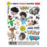 Наклейки А6 (Hatber) -Влад А4 4 листа арт.4Н6н Наклейки А6 (Hatber) -Влад А4 4 листа арт.4Н6н