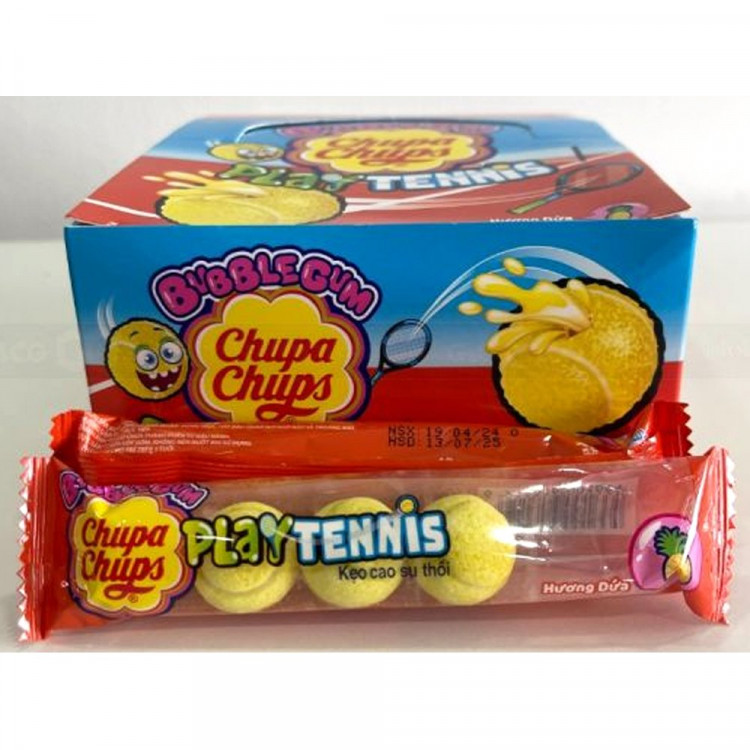 Жевательная резинка Chupa Chups 18гр Play Tennis (Ст.20)