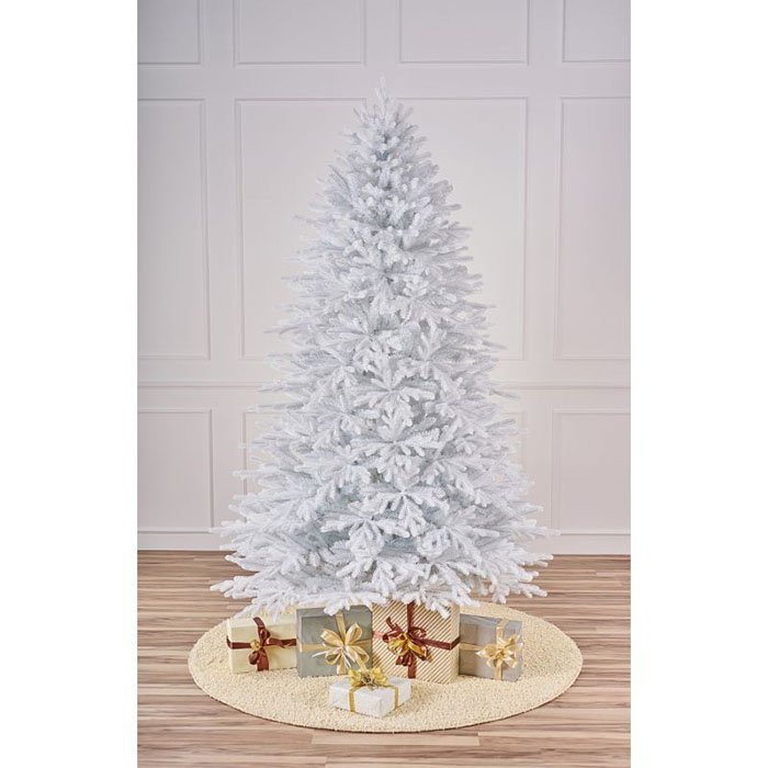 Елка настольная 90см (хвоя литая+ПВХ, подставка пенёк+мешковина) "Полярная" арт.ЕПС 09