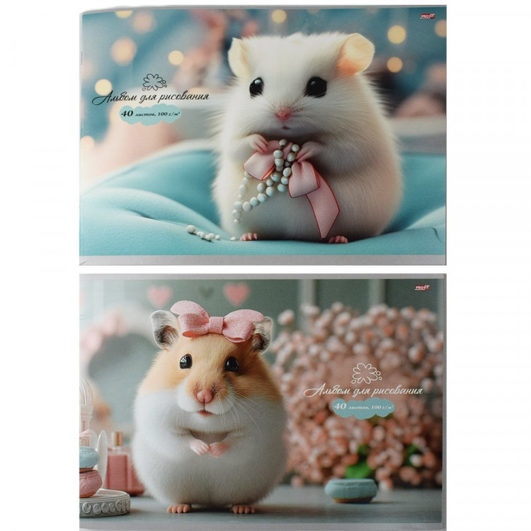 Альбом для рисования 40 листов скоба (Prof-Press) Милый пушистик-2 асс. арт.40-7270 Альбом для рисования 40 листов скоба (Prof-Press) Милый пушистик-2 асс. арт.40-7270