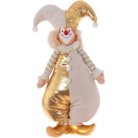 Игрушка декор. "Клоун" 48см цв.золотой арт.813492