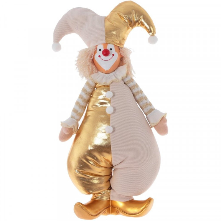 Игрушка декор. "Клоун" 48см цв.золотой арт.813492