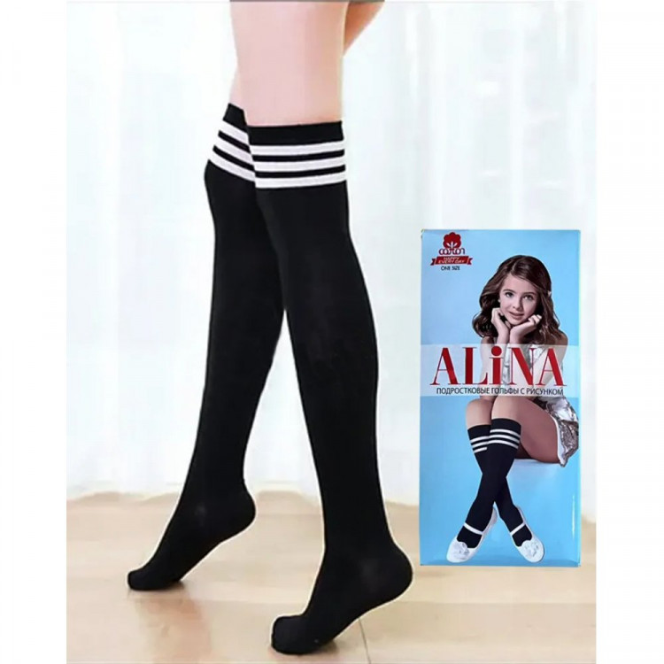 Гольфины для девочки арт.1017 СТ-1AL/20000 хлопок 80% полиамид 15 % эластан 5% цвет черный Гольфины для девочки арт.1017 СТ-1AL/20000 хлопок 80% полиамид 15 % эластан 5% цвет черный