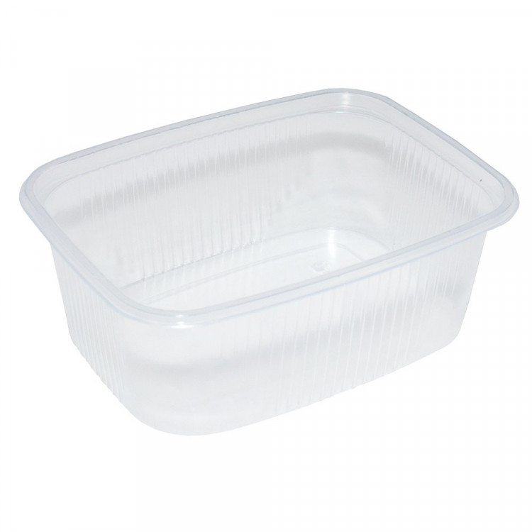 Контейнер пищевой с крышкой 200мл 108*82мм цвет прозрачный (Ст.100/1000) ДЛЯ РК