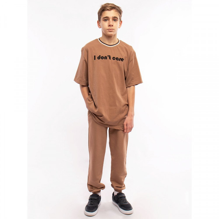 Брюки для мальчика BATIK артикул 033_БП23 размер 34/134-48/176 цвет бежевый