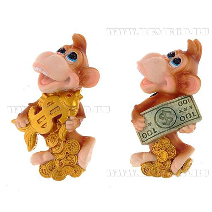 юМагнит СИМВОЛ ГОДА "Обезьянка. Богатства!" 8см асс. арт.675082 юМагнит СИМВОЛ ГОДА "Обезьянка. Богатства!" 8см асс. арт.675082