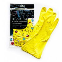 Перчатки хозяйственные латексные ЭКОНОМ размер L арт.140748  ЛУЧШАЯ ЦЕНА