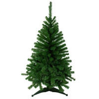 Елка 150см "Сибирская" (хвоя ПВХ, ветки отгибные, подставка пластик) арт. 0115