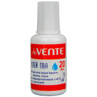 Клей ПВА 020г deVENTE с кисточкой , морозоустойчивый арт.4041401 Клей ПВА 020г deVENTE с кисточкой , морозоустойчивый арт.4041401