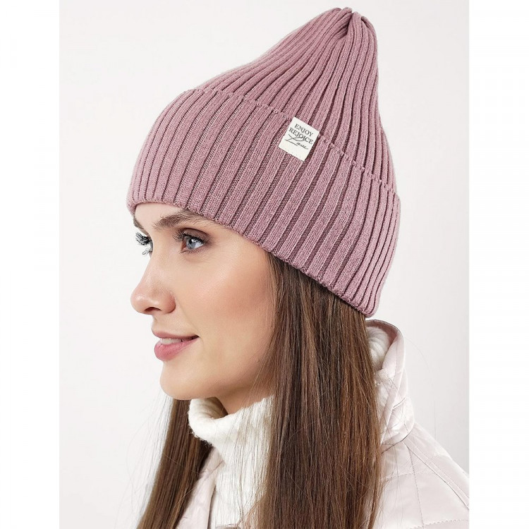 Шапка демисезонная для девочки (CLEVER) арт.544015вн размер 54-56 цвет темно-розовый Шапка демисезонная для девочки (CLEVER) арт.544015вн размер 54-56 цвет темно-розовый