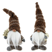 Статуэтка декоративная "Гном" 10см 2 вида арт.805043