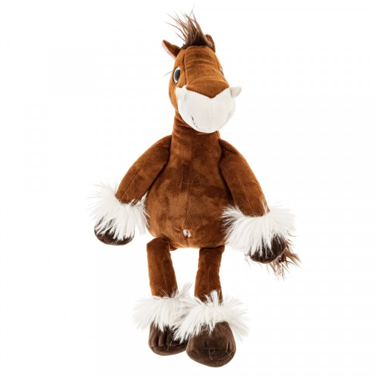 Игрушка мягкая 33см Конь-ждун арт.821618