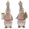 Статуэтка декоративная "Пингвин" 12,5см 2 вида цв.розовый арт.824903 Статуэтка декоративная