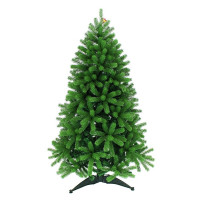 Елка 150см "Сурская" (хвоя литая+ПВХ, ветки отгибные, подставка пластик) арт.1039815