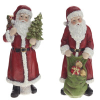 Статуэтка декоративная "Дед Мороз" 18см 2 вида арт.813626