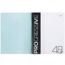 Тетрадь пластиковая обложка А5 клетка 48 листов Hatber Прогрессив (PROGRESSIVE) Бирюзовая арт 48Т5В1