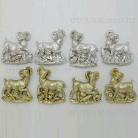 яяяМагнит СИМВОЛ ГОДА "Барашек" 6см арт.587718