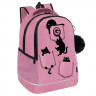 Рюкзак для девочек школьный (Grizzly) арт.RG-663-2/2 розовый 28х38х18 см Рюкзак для девочек школьный (Grizzly) арт.RG-663-2/2 розовый 28х38х18 см