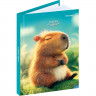 Записная книжка А6 твердая обложка 64 листа (Prof-Press) Милая капибара-2 глянцевая ламинация клетка арт.ЗК64-3029 Записная книжка А6 твердая обложка 64 листа (Prof-Press) Милая капибара-2 глянцевая ламинация клетка арт.ЗК64-3029