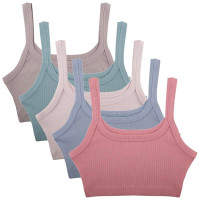 Топ для девочки подростковый арт.6235P цвет ассорти 95% хлопок, 5% спандекс хлопок Топ для девочки подростковый арт.6235P цвет ассорти 95% хлопок, 5% спандекс хлопок