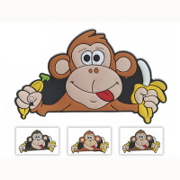 юМагнит СИМВОЛ ГОДА "Обезьянка с бананом" 12см асс. арт.S3440252