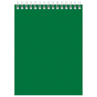 Блокнот А6 мягкая обложка на гребне 60 листов (BG) для конференций зеленый арт Б6гр60 8596 Блокнот А6 мягкая обложка на гребне 60 листов (BG) для конференций зеленый арт Б6гр60 8596