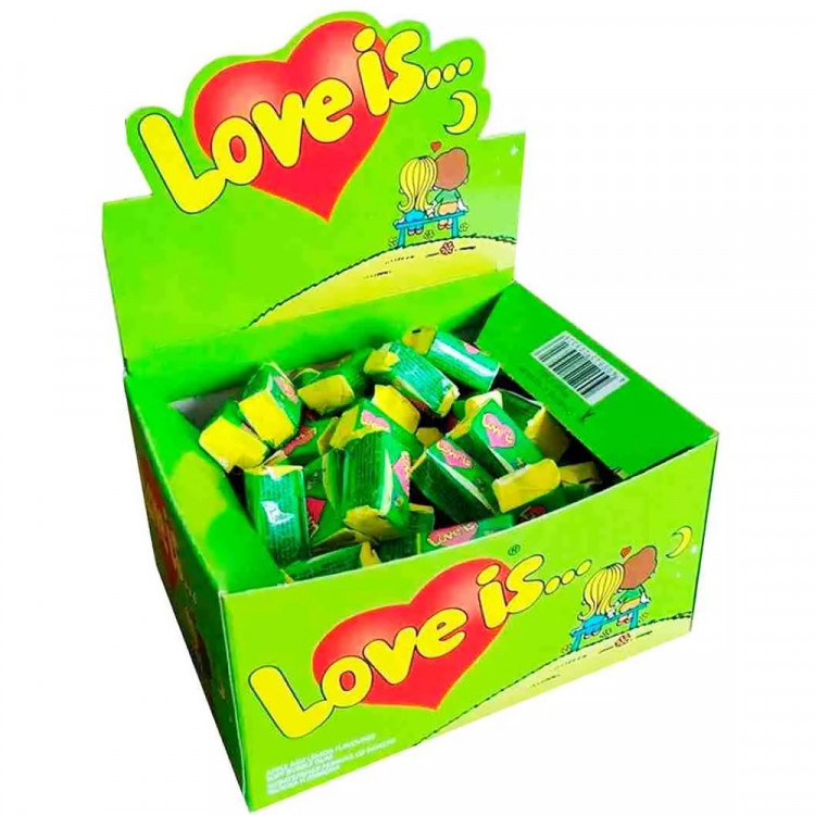 Жев. резинка LOVE IS 4,2гр яблоко/лимон (Ст.100/20) Жев. резинка LOVE IS 4,2гр яблоко/лимон (Ст.100/20)