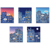 Тетрадь А5 клетка 48 листов скоба (ErichKrause) Windows матовая ламинация выборочный УФ-лак ассорти арт.63311 Тетрадь А5 клетка 48 листов скоба (ErichKrause) Windows матовая ламинация выборочный УФ-лак ассорти арт.63311