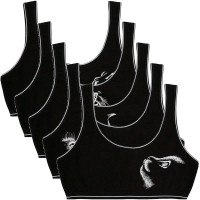 Топ для девочки подростковый арт.6071RM размер 40/164-170 (14/15) цвет черный 100% хлопок