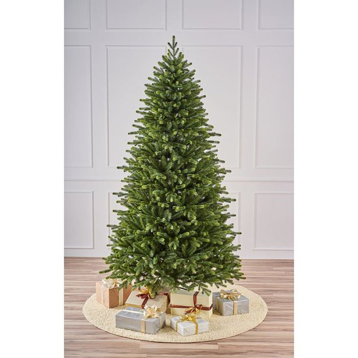 Елка 180см "Изумрудная" (хвоя литая+ПВХ, ветки на шарнирах, подставка металл.) арт.ЕИС 18