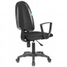 Кресло для оператора пластик/ткань Бюрократ CH-1300N черный
