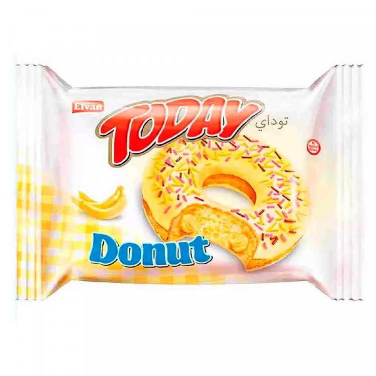Пончик (Donut) Today 40гр банан (Ст.24)