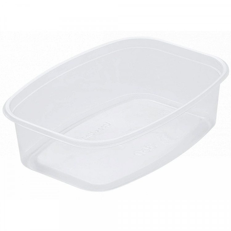 Контейнер средний с крышкой 350мл 138*102*39мм (Ст.100/1000) ДЛЯ РК