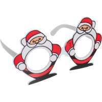 Очки карнавальные "Хо-хо-хо" 14,5см цв.черный арт.774-266