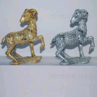 яяяСтатуэтка СИМВОЛ ГОДА "Барашек" 12см арт.671062