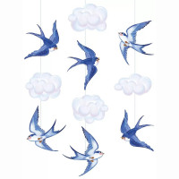 Гирлянда на нитях "Весенние ласточки" длина 1*1,5м арт.29,725,00 Гирлянда на нитях "Весенние ласточки" длина 1*1,5м арт.29,725,00