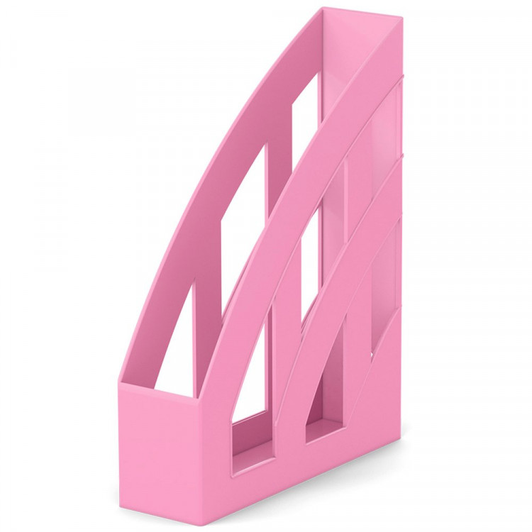 Вертикальный накопитель 75мм Pastel розовый ErichKrause арт.55578 (Ст.1)