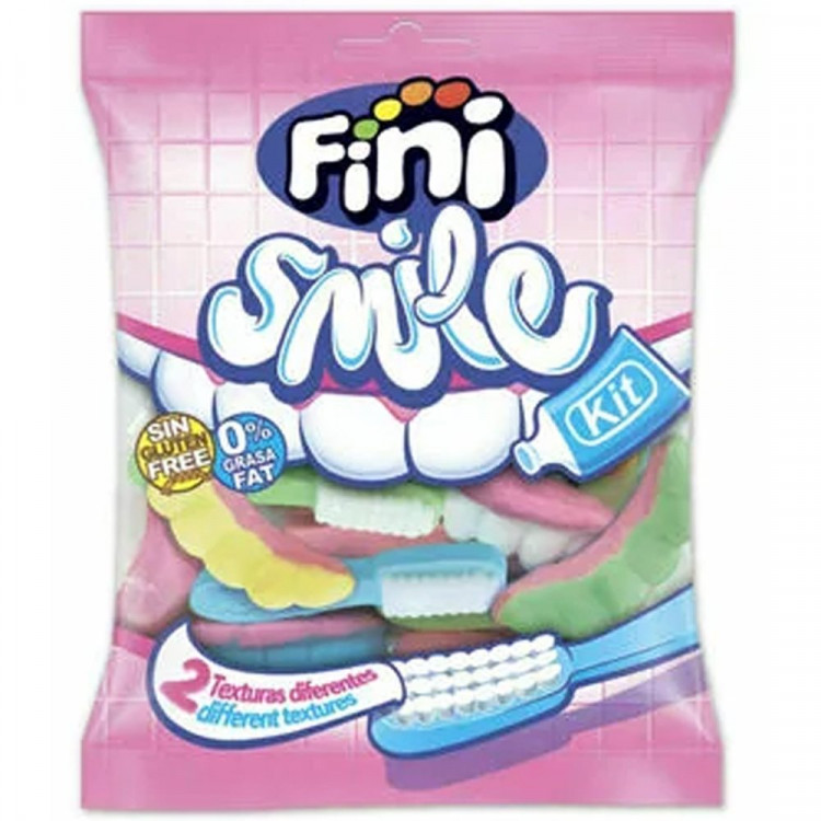 Жевательный мармелад FINI 90гр Роллер Smail Kit (Ст.12)