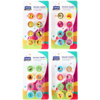 Штампик (Mazari) набор 8 штук 2,2х3 см ассорти арт.M-9947