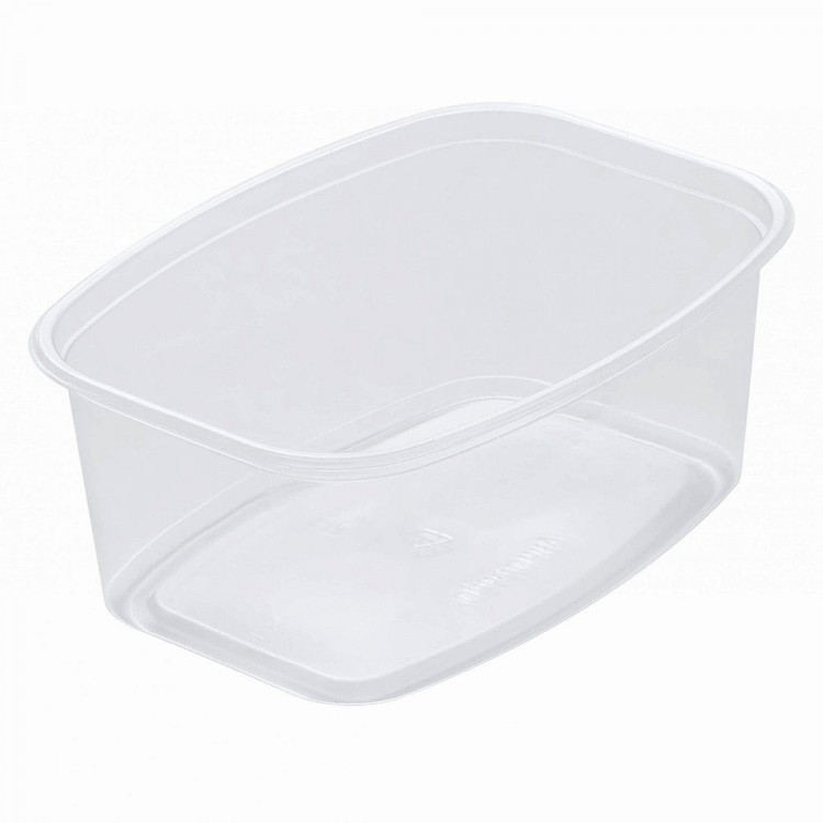 Контейнер средний с крышкой 500мл 138*102*56мм (Ст.100/1000) ДЛЯ РК