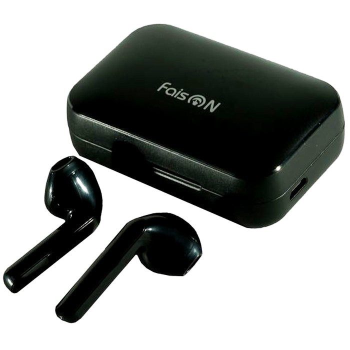 Наушники FaisON X72 Aura,внутриканальные цв.чёрный