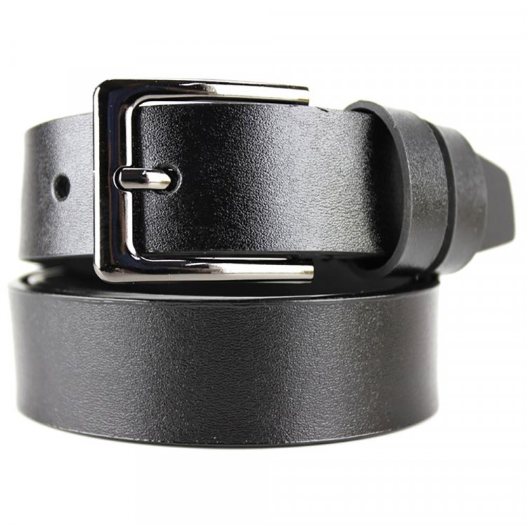 Ремень детский искусственная кожа цвет черный (70-80см) арт.530044-0001