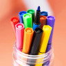 Фломастеры (Deli) ColoRun 12 цветов тубус арт.EC156-12